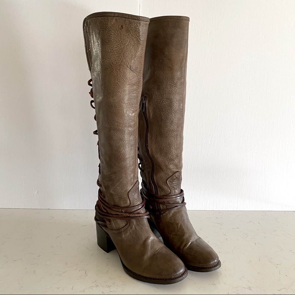 Freebird by Steven COAL Boots in Stone - Picture 2 of 15